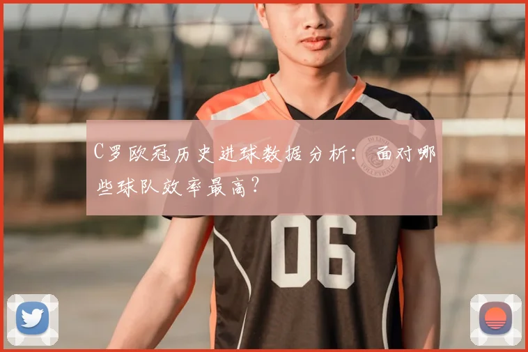C罗欧冠历史进球数据分析:面对哪些球队效率最高?
